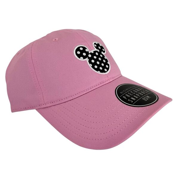Disney Minnie Mouse Pink Women's Baseball Cap Hat NWT - Picture 2 of 8